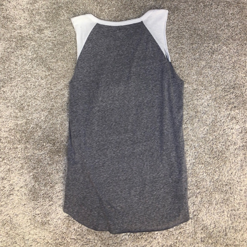DC Comics Batman Gray & White tank top size S - Picture 7 of 8